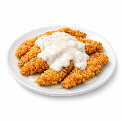 Dairy Queen Baskets Chicken Strip 6pc with Country Gravy