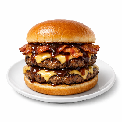 Dairy Queen Loaded A1 1 3lb. Signature Stackburger Double