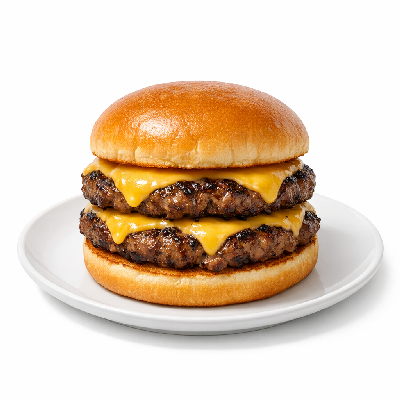 Dairy Queen Local Food Items Deluxe Double Hamburger