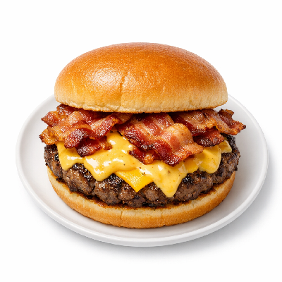 Dairy Queen Queso Bacon Cheeseburger