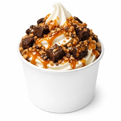 Dairy Queen Skor Caramel Brownie Cupfection