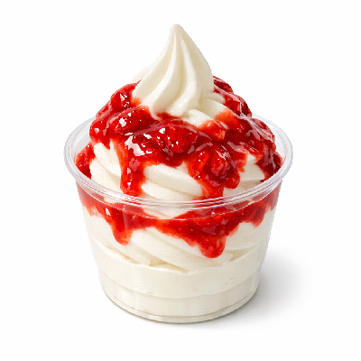Dairy Queen Strawberry Sundae Small