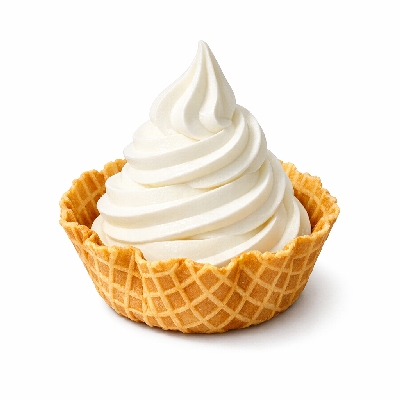 Dairy Queen Waffle Treats Turtle Bowl Sundae Plain