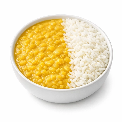 Dal with Rice