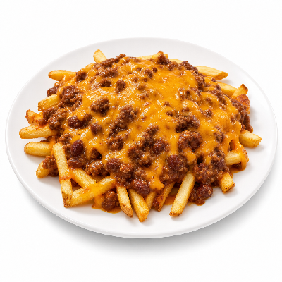 Del Taco American Grill Deluxe Chili Cheddar Fries
