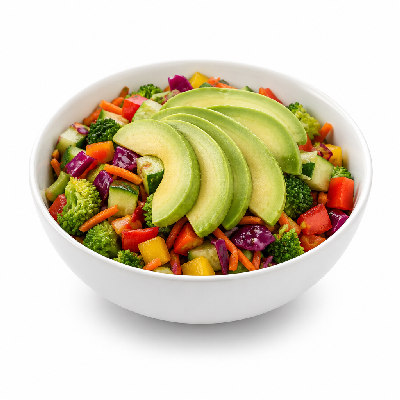 Del Taco Avocado Veggie Bowl