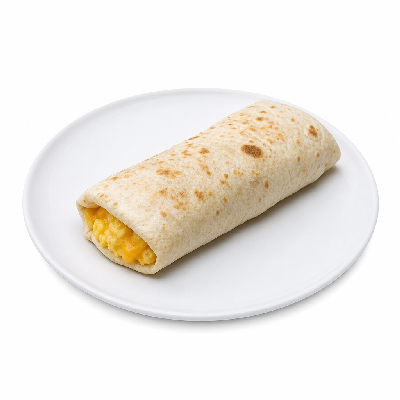 Del Taco Breakfast Egg & Cheese Burrito