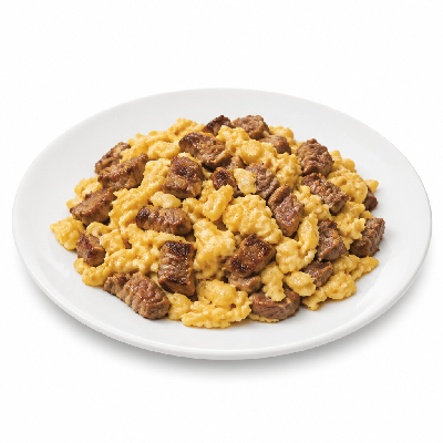 Del Taco Breakfast Epic Scrambler (Carne Asada Steak)