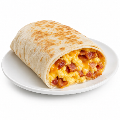 Del Taco Breakfast Half Pounder (Bacon)