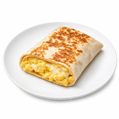 Del Taco Breakfast Toasted Wrap (Egg & Cheese)