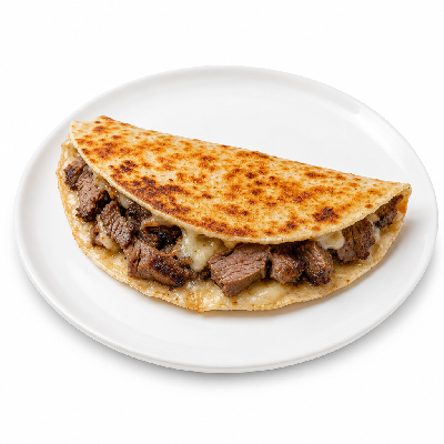 Del Taco Carne Asada Stuffed Quesadilla Taco