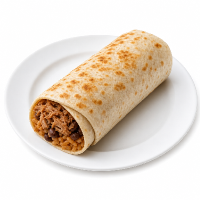 Del Taco Carnitas Burrito