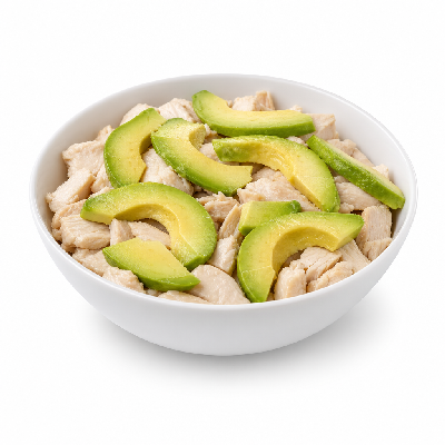 Del Taco Chicken Avocado Bow