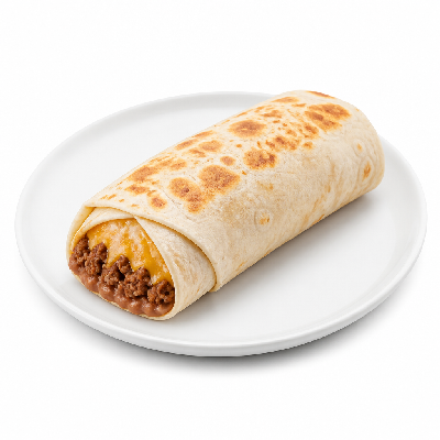 Del Taco Del Combo Beef & Bean Burrito