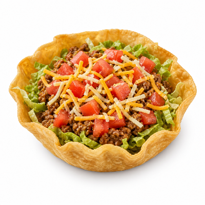 Del Taco Deluxe Taco Salad (Beef)