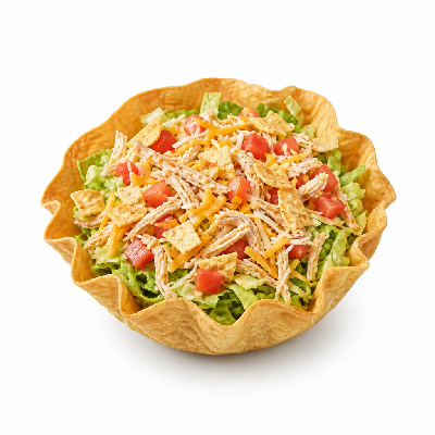 Del Taco Deluxe Taco Salad (Chicken)