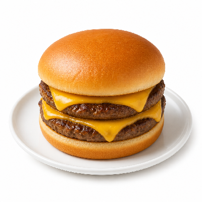 Del Taco Double Del Cheeseburger