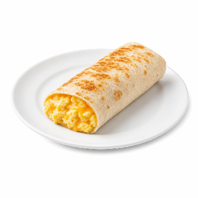 Del Taco Egg & Cheese Breakfast Roller