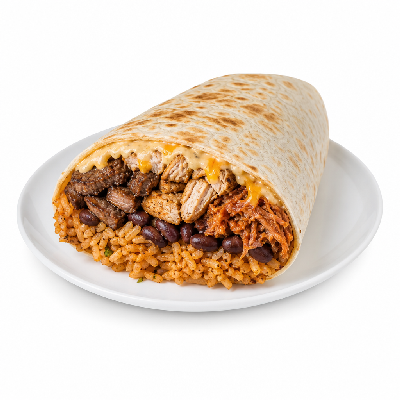 Del Taco Epic Triple Meat Burrito