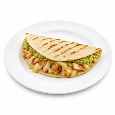 Del Taco Grilled Chicken & Guac Stuffed Quesadilla Taco