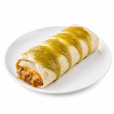 Del Taco Kid's Meals Value Bean & Cheese Burrito (Green Sauce)