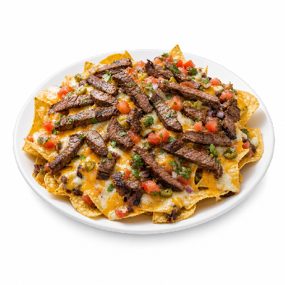 Del Taco Macho Nachos (Carne Asada Steak)