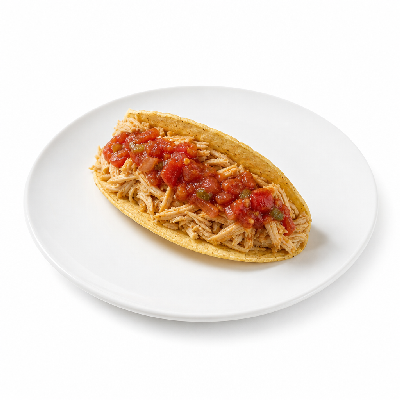 Del Taco Salsa Chicken Taco