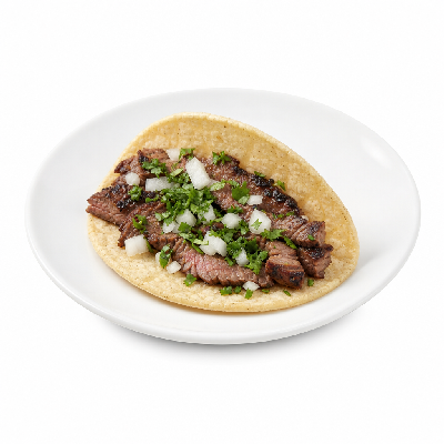 Del Taco Steak Street Taco