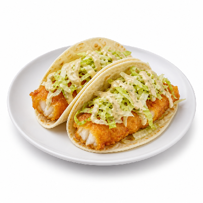Del Taco Tacos Beer Battered Fish