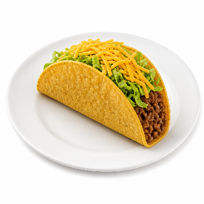 Del Taco Tacos the Del (Crunchy)