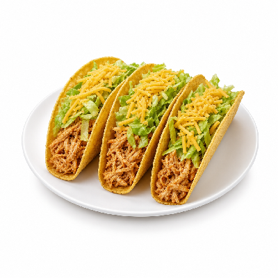Del Taco Tacos the Del (Turkey Crunchy)