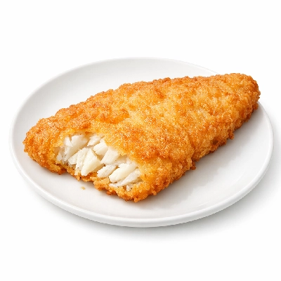 Denny's fish fillet battered or breaded fried