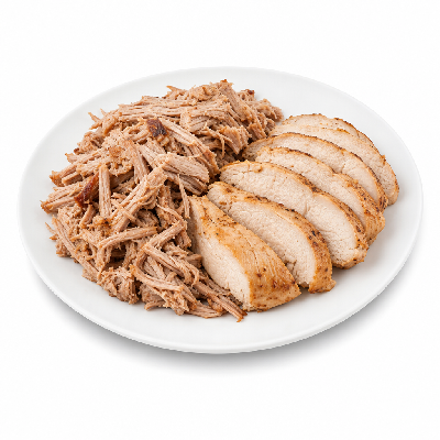 Dickey's Barbecue Pit Westerners Chicken Breast Pulled Pork