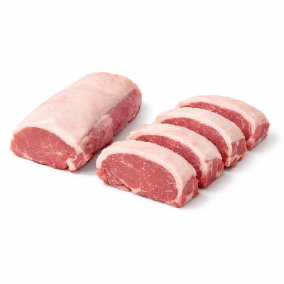 Lamb domestic loin separable lean only trimmed to 1/4" fat choice raw
