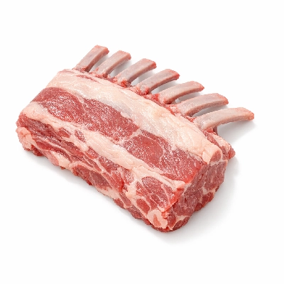 Lamb domestic rib separable lean and fat trimmed to 1/4" choice raw