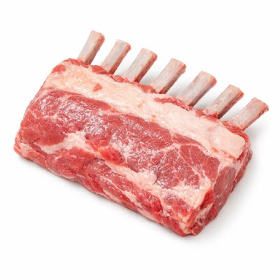Lamb domestic rib separable lean only trimmed to 1/4" fat choice raw