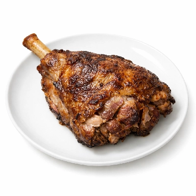 Lamb domestic shoulder arm separable lean and fat trimmed to 1/8" choice roasted