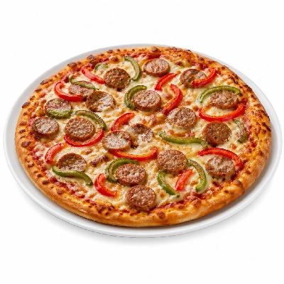 Domino's Artisan Pizzas Italian Sausage & Pepper Trio
