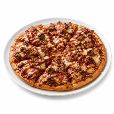 Domino's BBQ Lamb & Bacon Pizza
