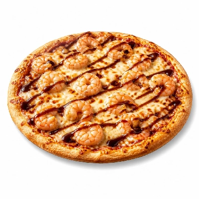 Domino's BBQ Prawn Pizza