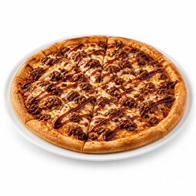 Domino's Impossible BBQ Burger Pizza