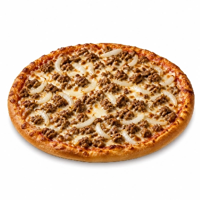 Domino's Impossible Double Beef & Onion Pizza