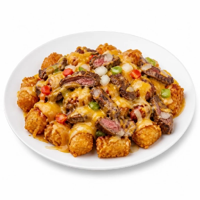 Domino's Philly Cheese Steak Loaded Tots