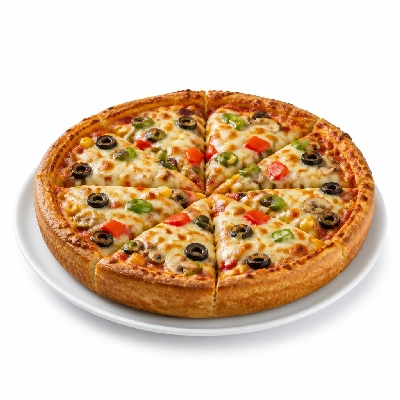 Domino's Spicy Veg Trio Deep Pan Base
