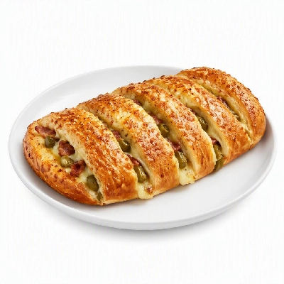 Domino's Stuffed Cheesy Bread Bacon & Jalapeno
