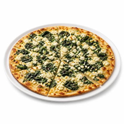 Domino's Thin Crust Spinach and Feta Pizza Medium