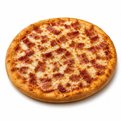 Domino's Traditional Pizzas Cheesy Crust Base Double Bacon Cheeseburger