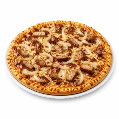 Domino's Value Pizzas Cheesy Crust Base BBQ Pork & Onion