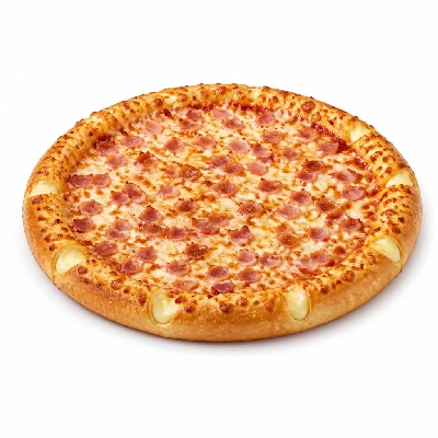Domino's Value Pizzas Cheesy Crust Base Ham & Cheese