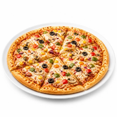 Domino's Value Pizzas Cheesy Crust Base Spicy Veg Trio